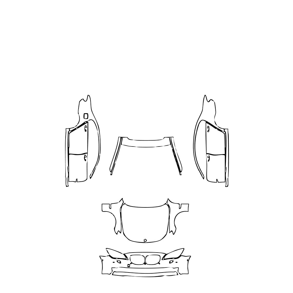 Pre-Cut PPF BMW 7 Series Luxury 2009 - PPF-Kits