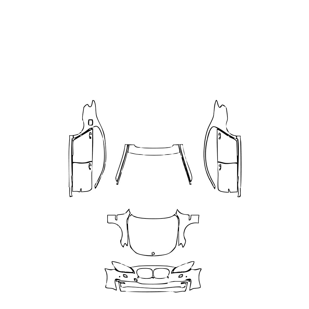 Pre-Cut PPF BMW 7 Series Luxury 2013 - PPF-Kits