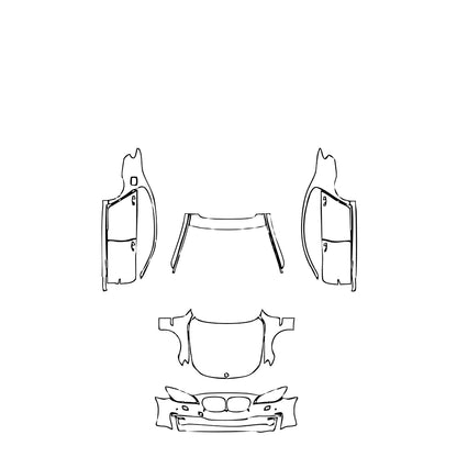 Pre-Cut PPF BMW 7 Series Luxury 2013 - PPF-Kits