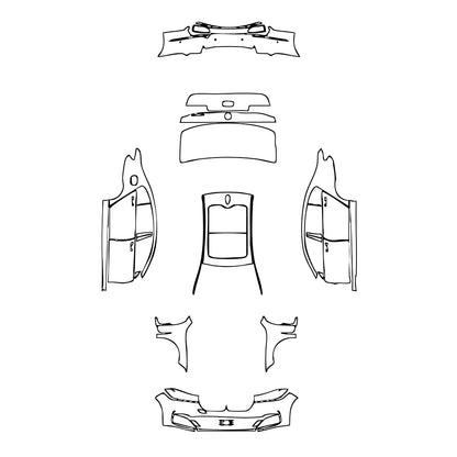 Pre-Cut PPF BMW 7 Series Luxury 2019 - PPF-Kits