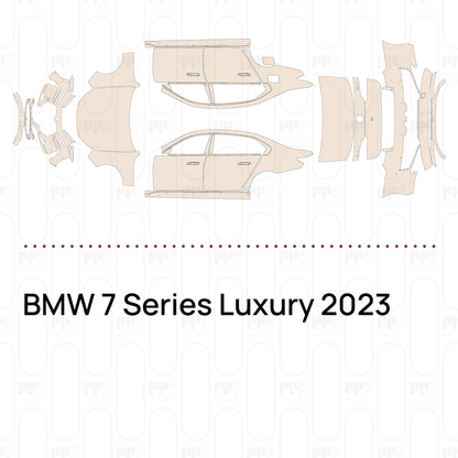 Pre-Cut PPF BMW 7 Series Luxury 2023