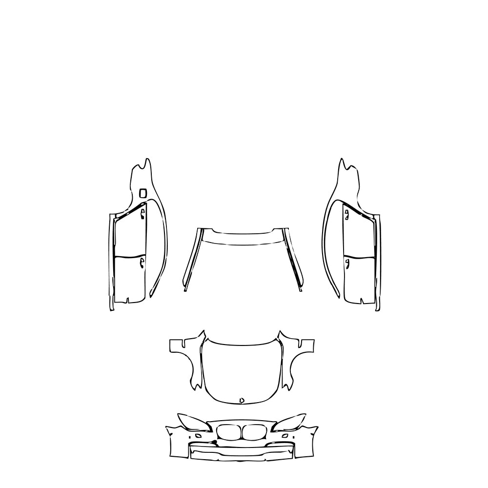 Pre-Cut PPF BMW 7 Series M Sport 2009 - PPF-Kits