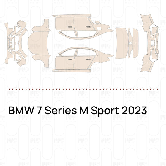 Pre-Cut PPF BMW 7 Series M Sport 2023
