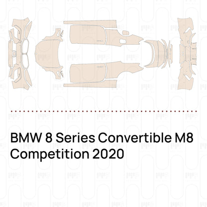 Pre-Cut PPF BMW 8 Series Convertible M8 Competition 2020