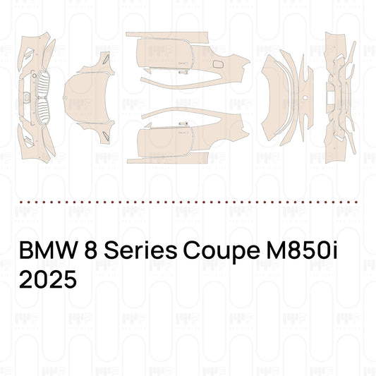 Pre-Cut PPF BMW 8 Series Coupe M850i 2025