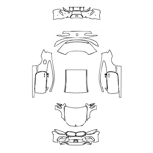 Pre-Cut PPF BMW 8 Series Coupe M8 2021 - PPF-Kits