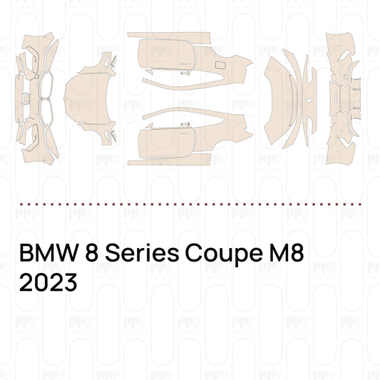 Pre-Cut PPF BMW 8 Series Coupe M8 2023