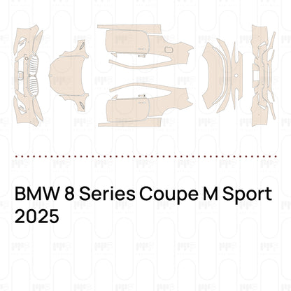 Pre-Cut PPF BMW 8 Series Coupe M Sport 2025