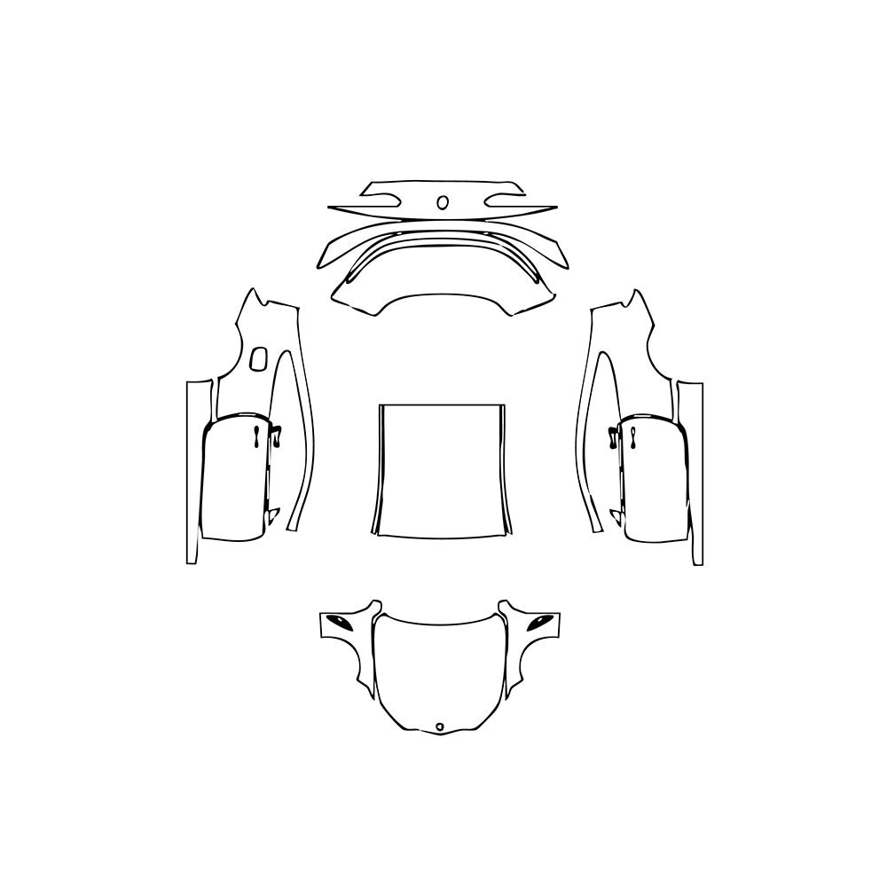 Pre-Cut PPF BMW 8 Series Coupe Sport 2020 - PPF-Kits