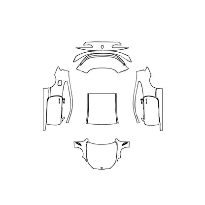 Pre-Cut PPF BMW 8 Series Coupe Sport 2020 - PPF-Kits
