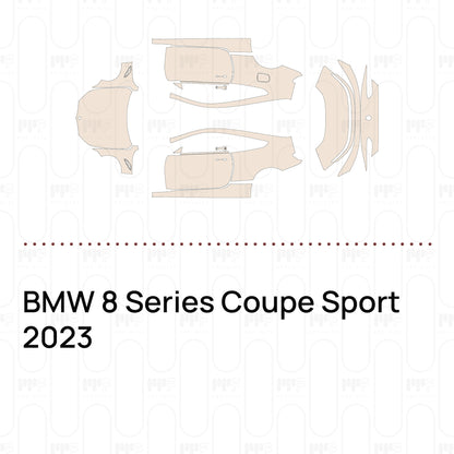Pre-Cut PPF BMW 8 Series Coupe Sport 2023