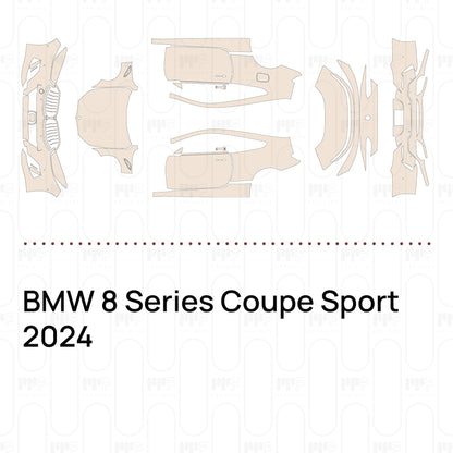 Pre-Cut PPF BMW 8 Series Coupe Sport 2024