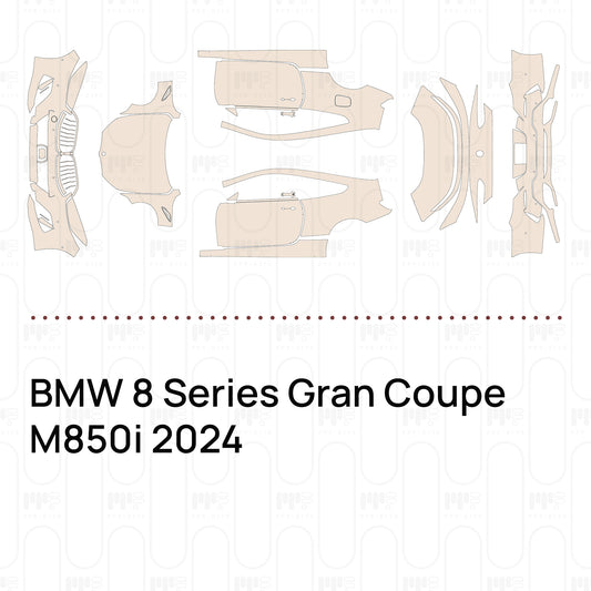 Pre-Cut PPF BMW 8 Series Gran Coupe M850i 2024