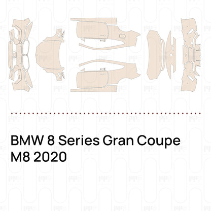 Pre-Cut PPF BMW 8 Series Gran Coupe M8 2020