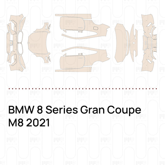 Pre-Cut PPF BMW 8 Series Gran Coupe M8 2021