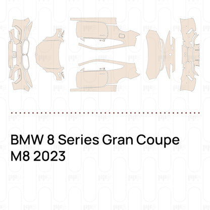 Pre-Cut PPF BMW 8 Series Gran Coupe M8 2023