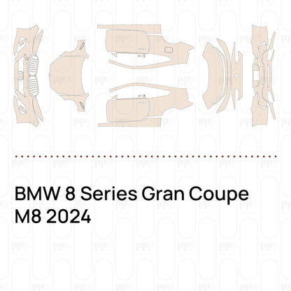 Pre-Cut PPF BMW 8 Series Gran Coupe M8 2024