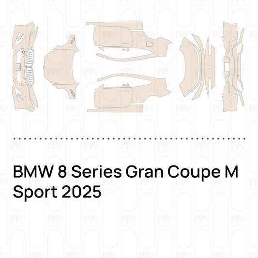 Pre-Cut PPF BMW 8 Series Gran Coupe M Sport 2025