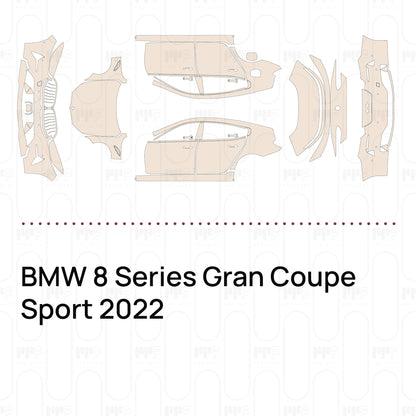 Pre-Cut PPF BMW 8 Series Gran Coupe Sport 2022