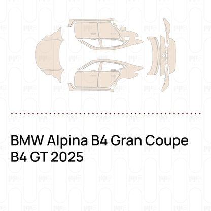 Pre-Cut PPF BMW Alpina B4 Gran Coupe B4 GT 2025