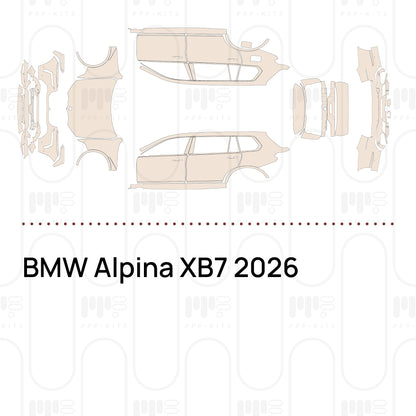 Pre-Cut PPF BMW Alpina XB7 2026
