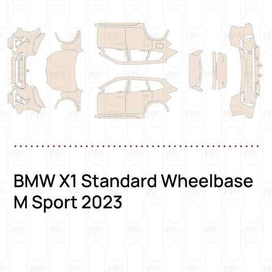 Pre-Cut PPF BMW X1 Standard Wheelbase M Sport 2023