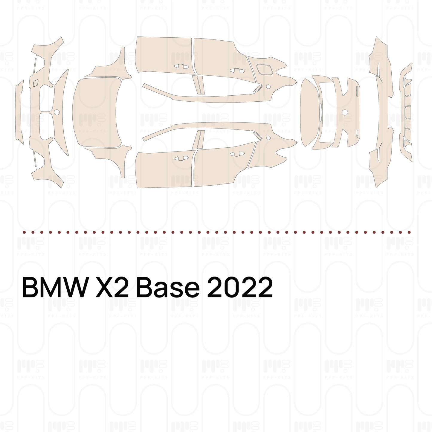 Pre-Cut PPF BMW X2 Base 2022