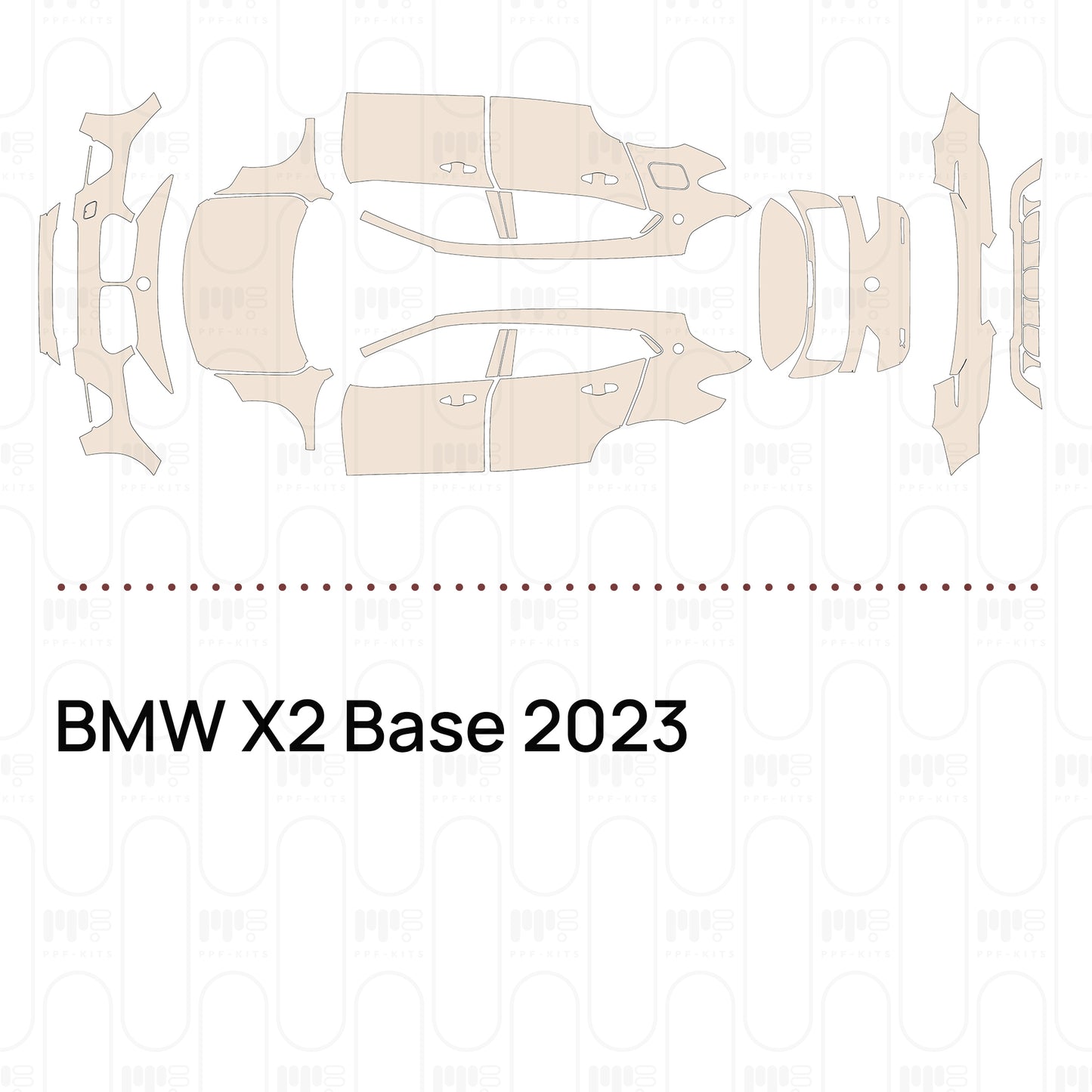 Pre-Cut PPF BMW X2 Base 2023