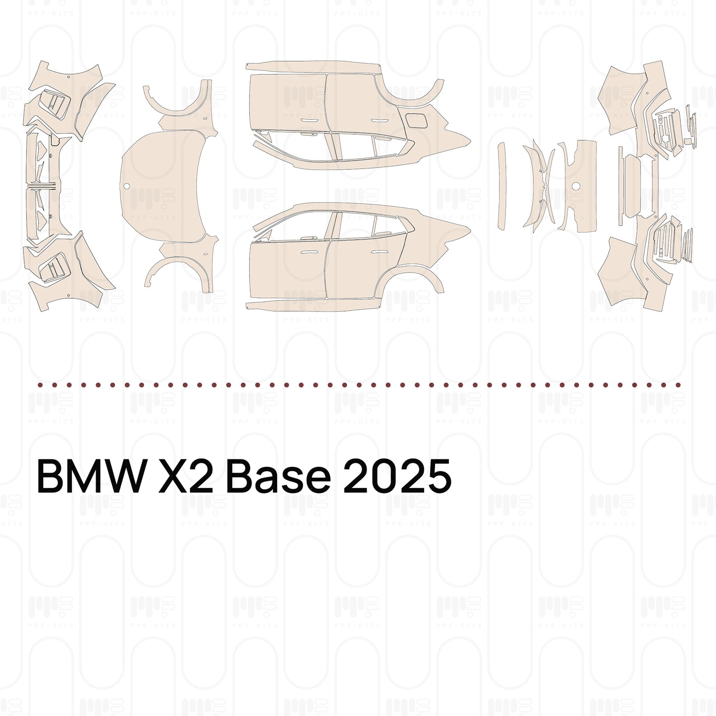 Pre-Cut PPF BMW X2 Base 2025