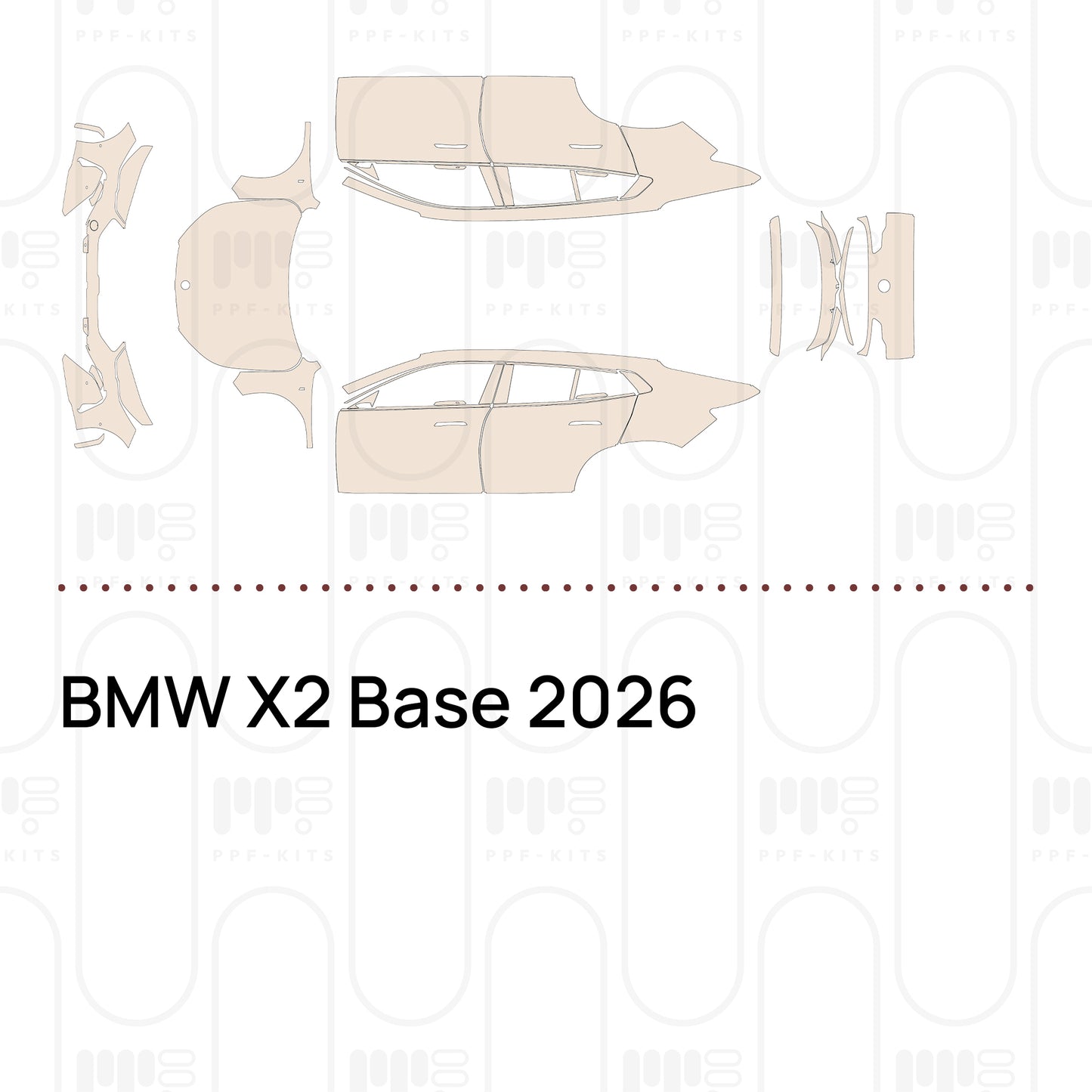 Pre-Cut PPF BMW X2 Base 2026