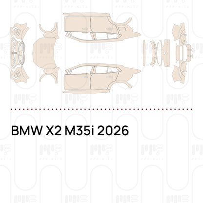 Pre-Cut PPF BMW X2 M35i 2026