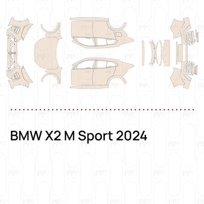 Pre-Cut PPF BMW X2 M Sport 2024