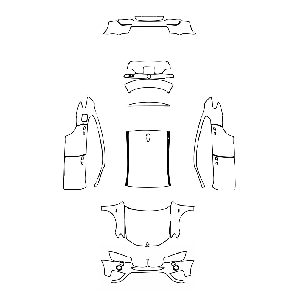 Pre-Cut PPF BMW X4 Base 2018 - PPF-Kits