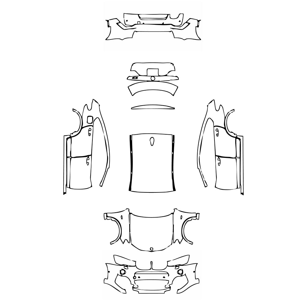 Pre-Cut PPF BMW X4 M Sport 2015 - PPF-Kits