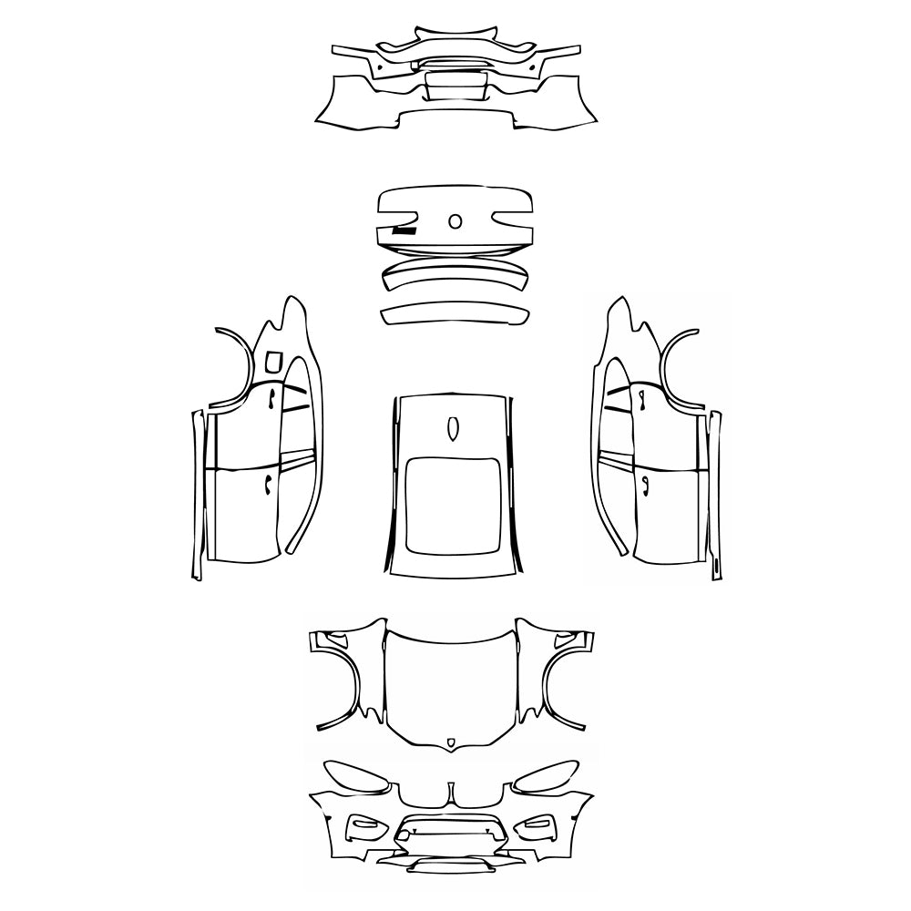 Pre-Cut PPF BMW X4 X4 M 2021 - PPF-Kits
