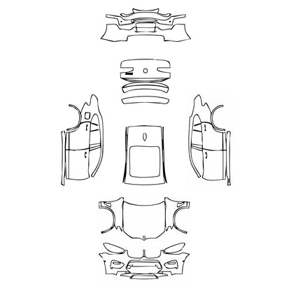 Pre-Cut PPF BMW X4 X4 M 2021 - PPF-Kits