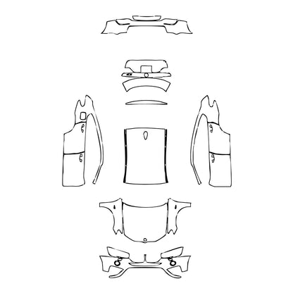 Pre-Cut PPF BMW X4 xLine 2018 - PPF-Kits