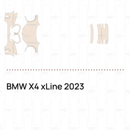 Pre-Cut PPF BMW X4 xLine 2023