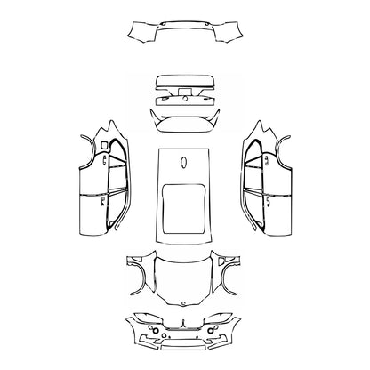 Pre-Cut PPF BMW X5 Standard Wheelbase eDrive 2018 - PPF-Kits