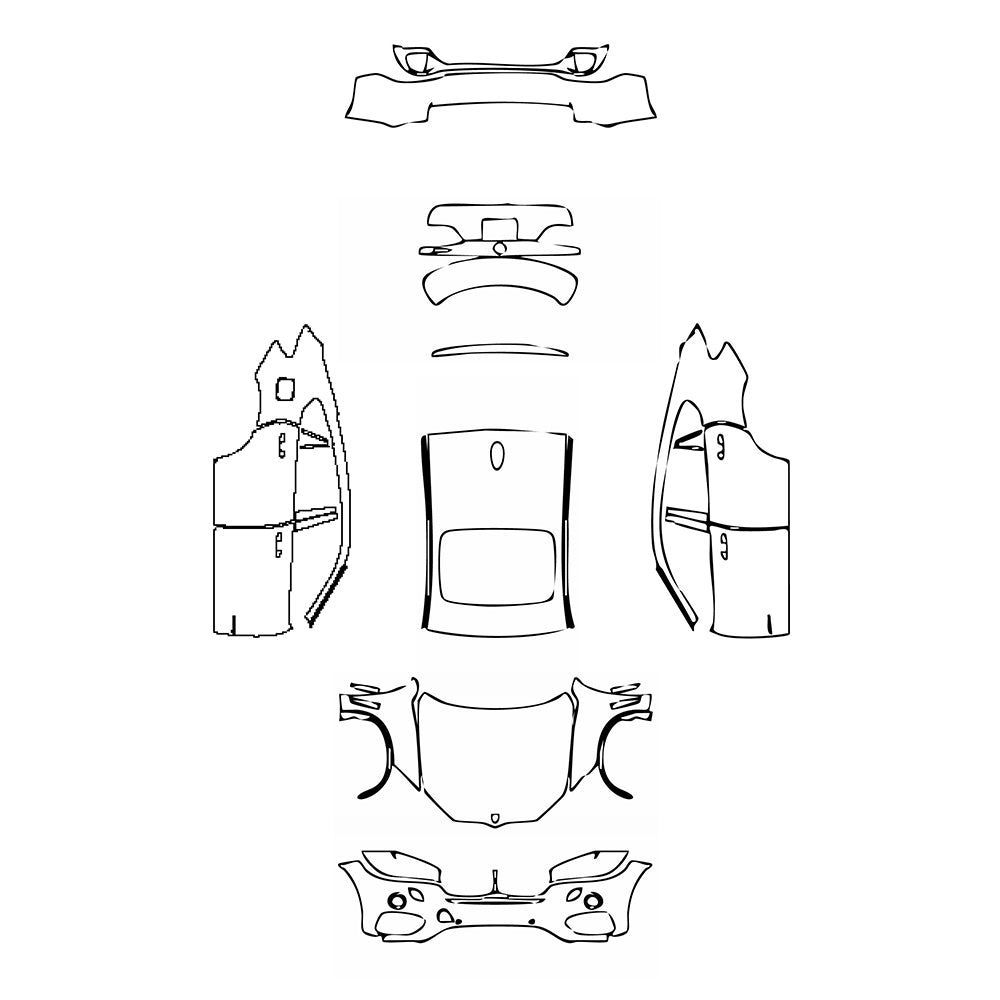 Pre-Cut PPF BMW X6 Base 2015 - PPF-Kits