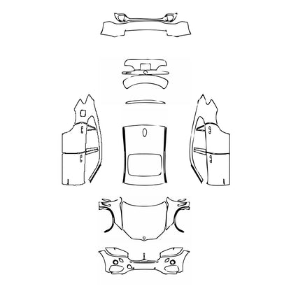 Pre-Cut PPF BMW X6 Base 2015 - PPF-Kits