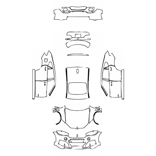 Pre-Cut PPF BMW X6 M Sport 2016 - PPF-Kits