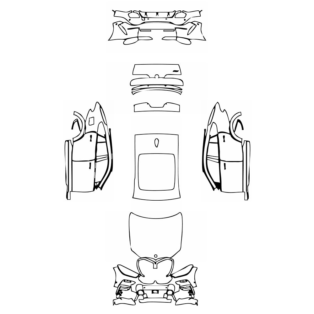 Pre-Cut PPF BMW X6 M Sport 2021 - PPF-Kits