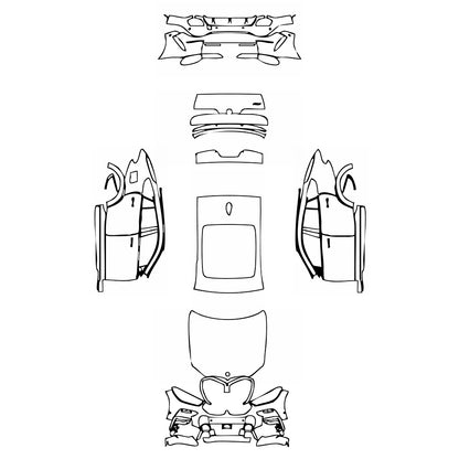 Pre-Cut PPF BMW X6 M Sport 2021 - PPF-Kits