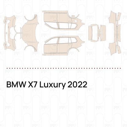 Pre-Cut PPF BMW X7 Luxury 2022