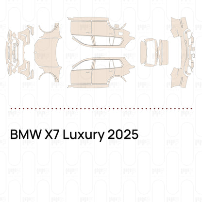 Pre-Cut PPF BMW X7 Luxury 2025