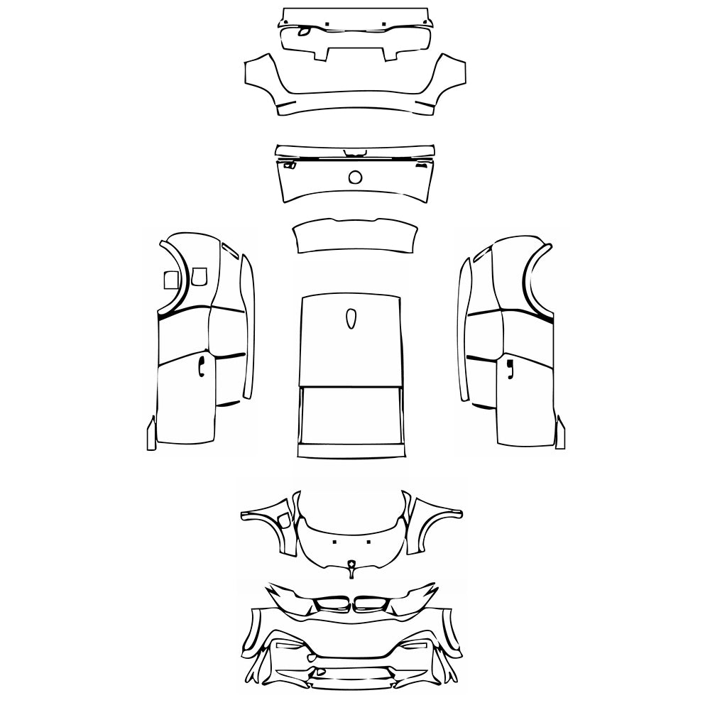 Pre-Cut PPF BMW i3S 2019 - PPF-Kits