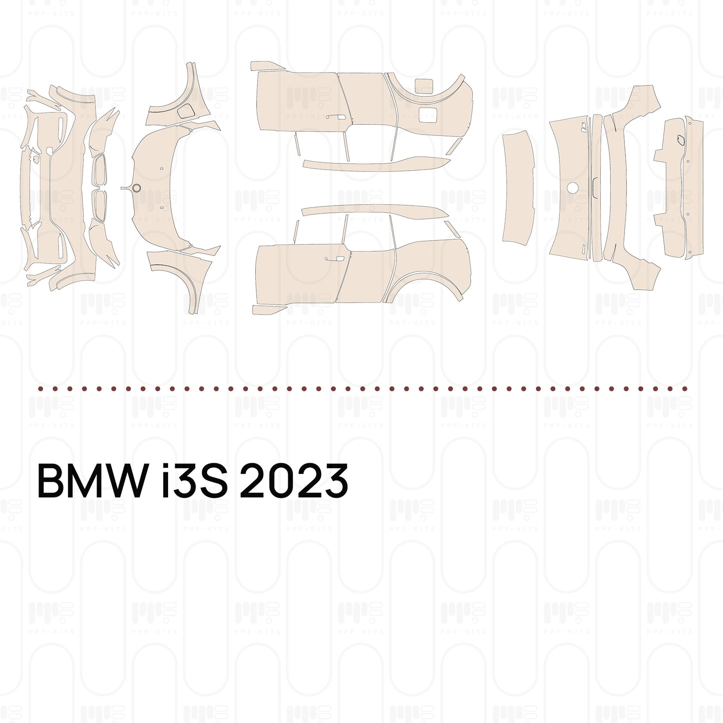 Pre-Cut PPF BMW i3S 2023