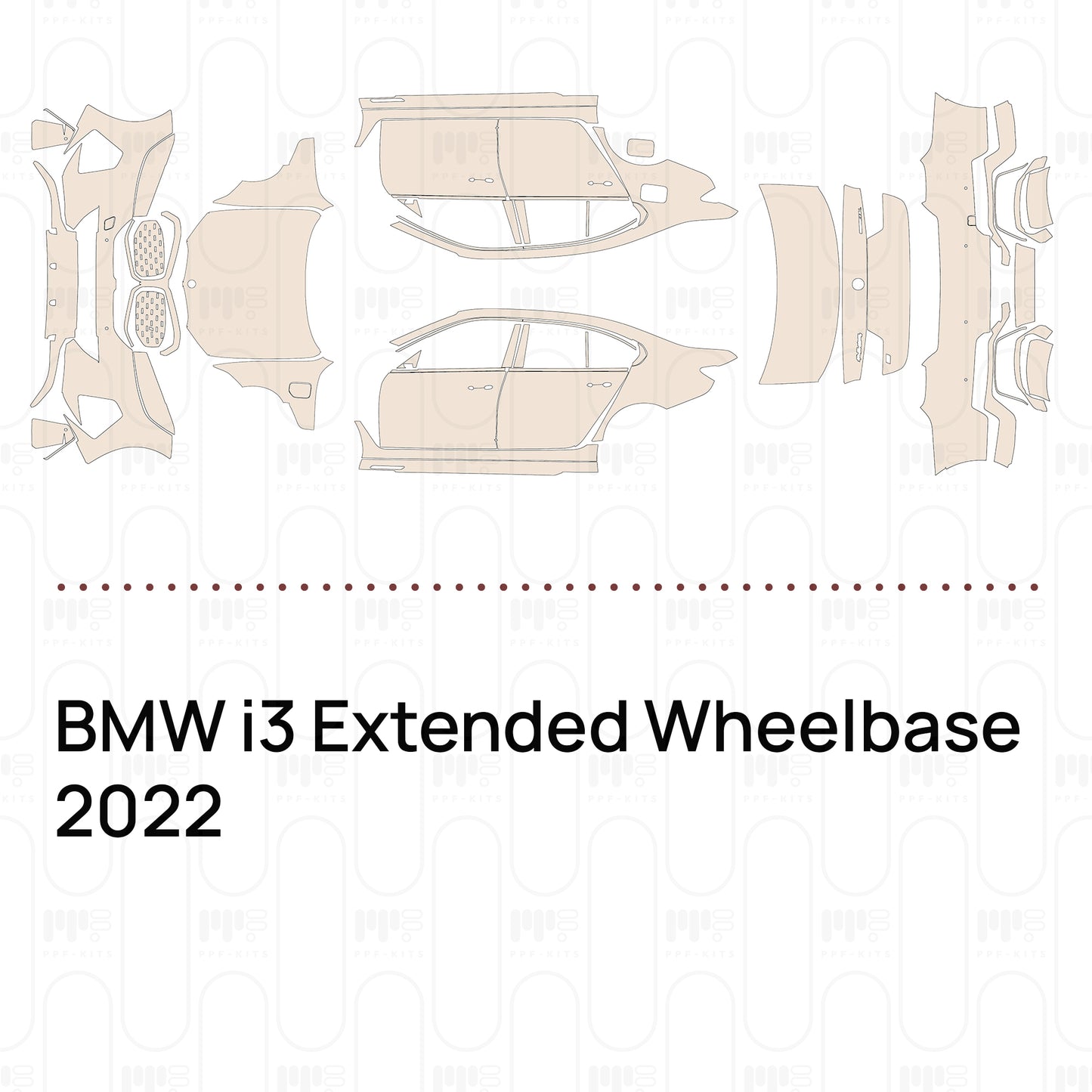 Pre-Cut PPF BMW i3 Extended Wheelbase 2022