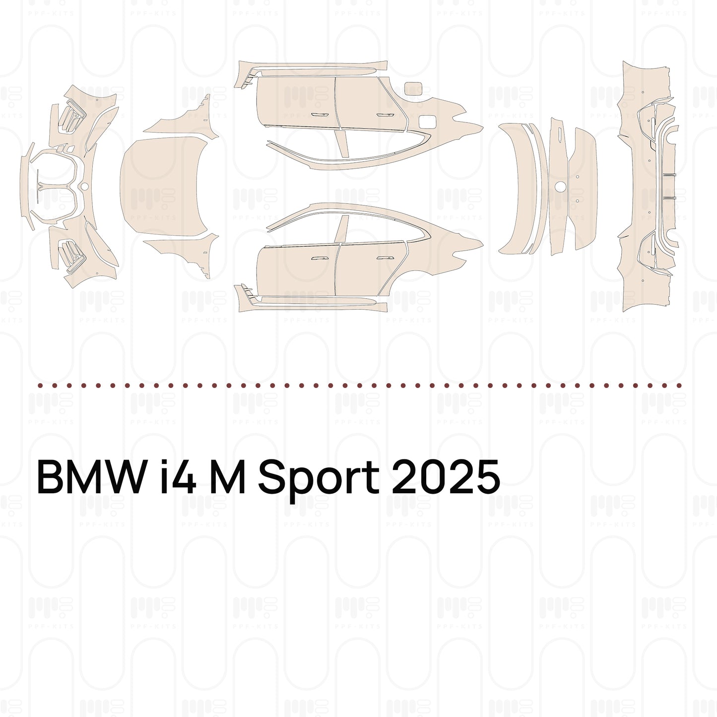 Pre-Cut PPF BMW i4 M Sport 2025